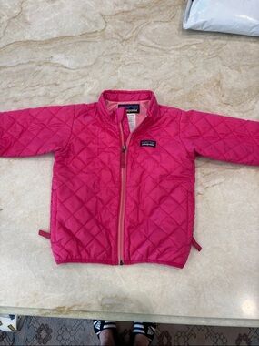 Patagonia Pink Quilted Jacket for Kids